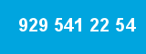 929 541 22 54 929 541 22 54